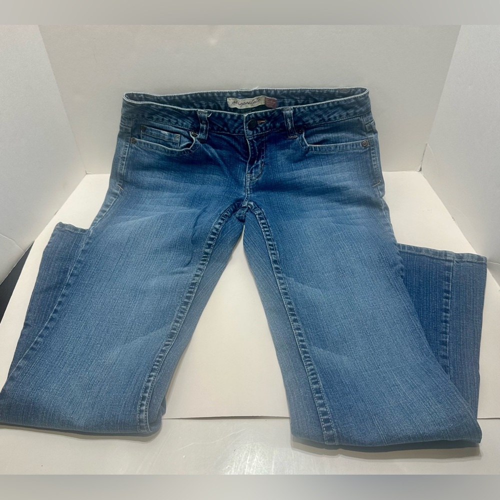 Aeropostale Hailey Skinney Flare Jeans size 7/8 Long